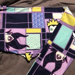 Lularoe Disney Villains Leggings NWOT